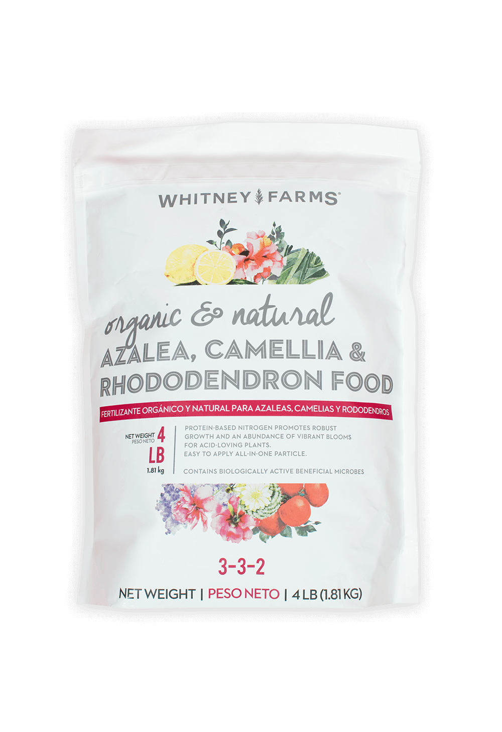 Organic & Natural Azalea, Camellia, & Rhododendron Food